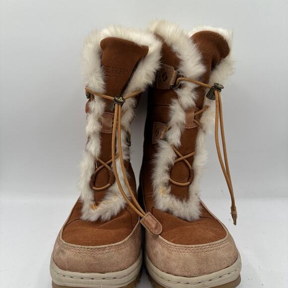 Sperry women’s winter boots with faux fur - Picture 2 of 6